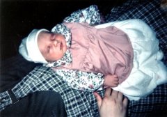 Baby Leah, born during Sukkot